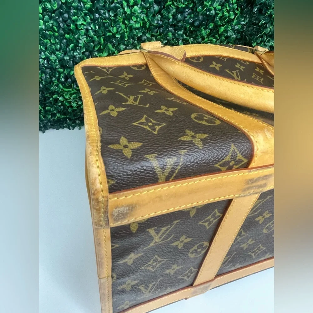 Louis Vuitton Brown Monogram Pet Carrier - Picture 12 of 16